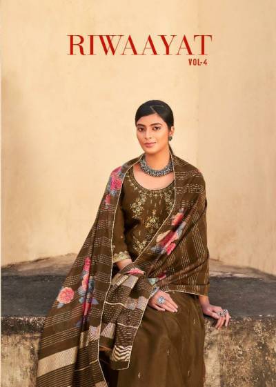 Riwaayat Vol 4 by Karma Salwar Suit Wholesaler in Surat